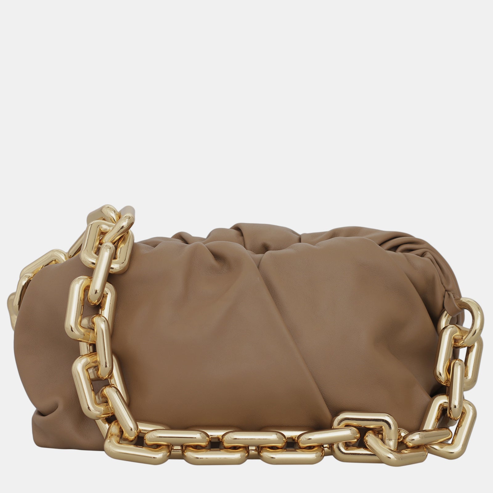 Bottega Veneta Brown The Pouch Chain Bag