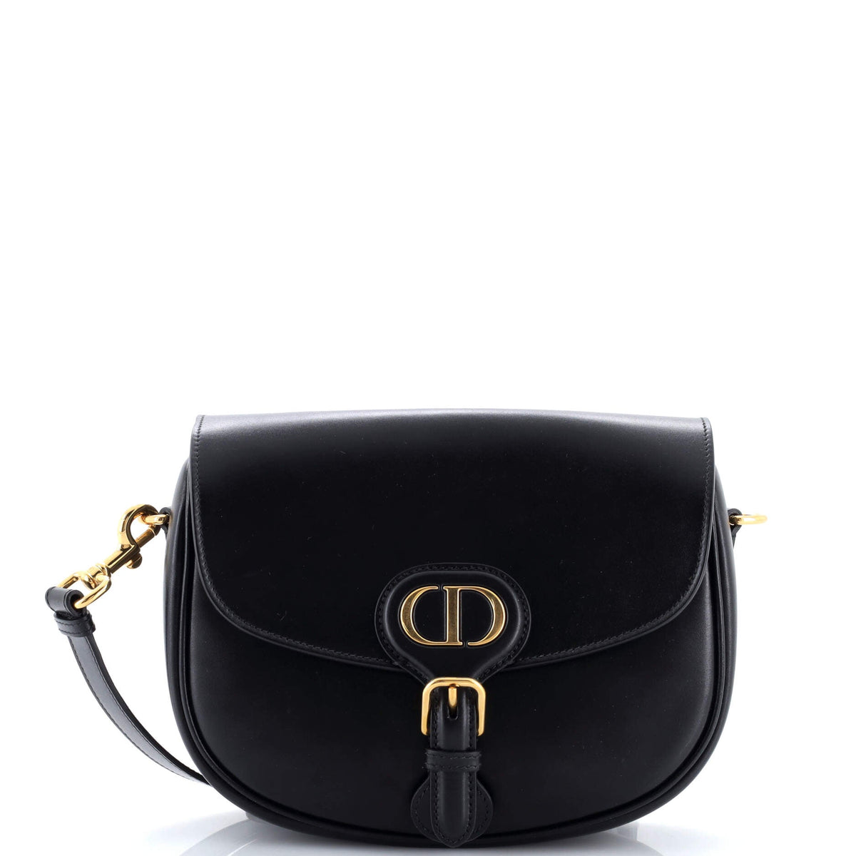 Christian Dior Bobby Flap Bag Leather Medium