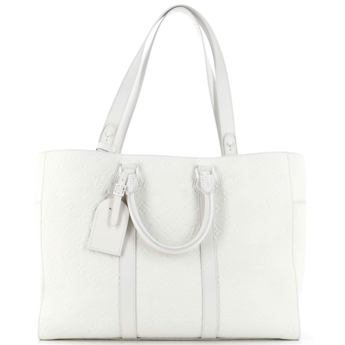 Louis Vuitton Sac Plat 24H Bag Monogram Taurillon Leather