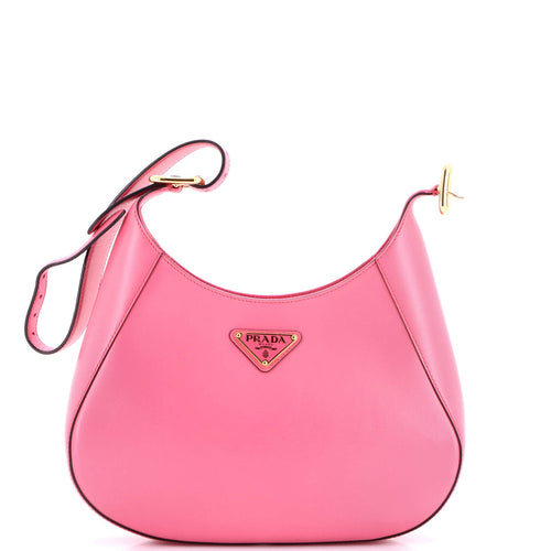 PRADA Cleo Shoulder Bag Box Calf Medium