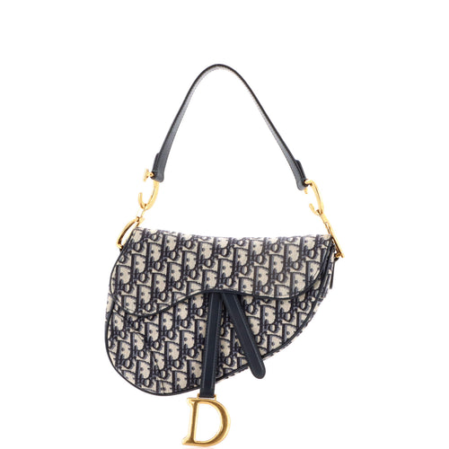 Saddle Handbag Oblique Canvas Medium