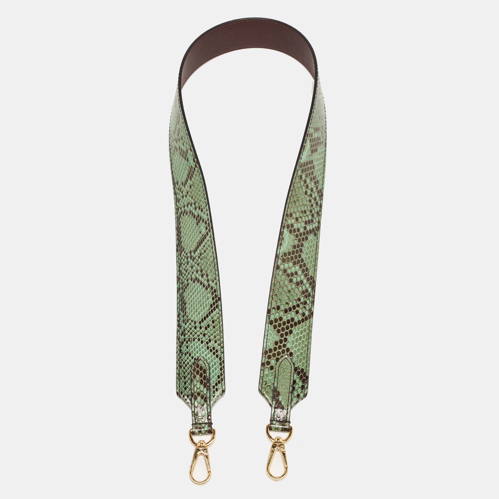 Louis Vuitton Bandoulière Bandoulière Python Vert