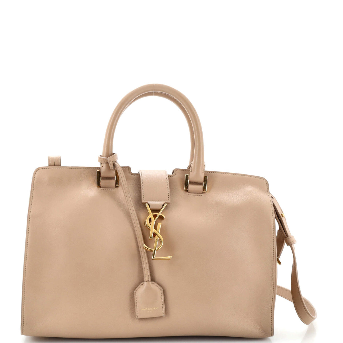 Saint Laurent Monogram Cabas Leather Baby