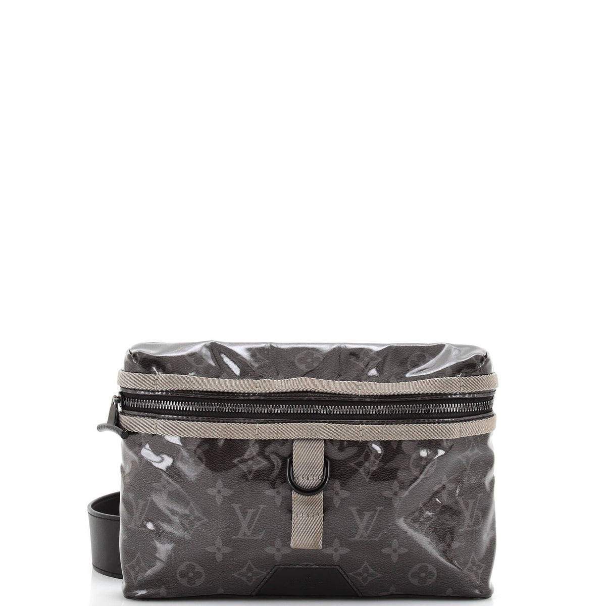 Louis Vuitton Messenger Bag Limited Edition Monogram Eclipse Glaze Canvas PM