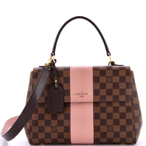 Bond Street Handbag Damier with Leather MM