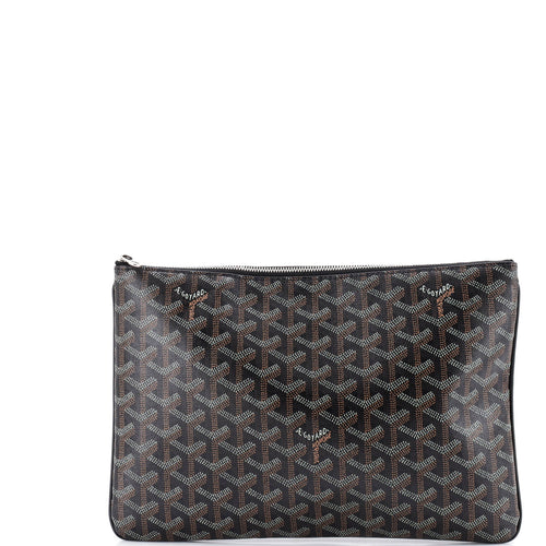GOYARD Senat Zip Pouch Coated Canvas MM