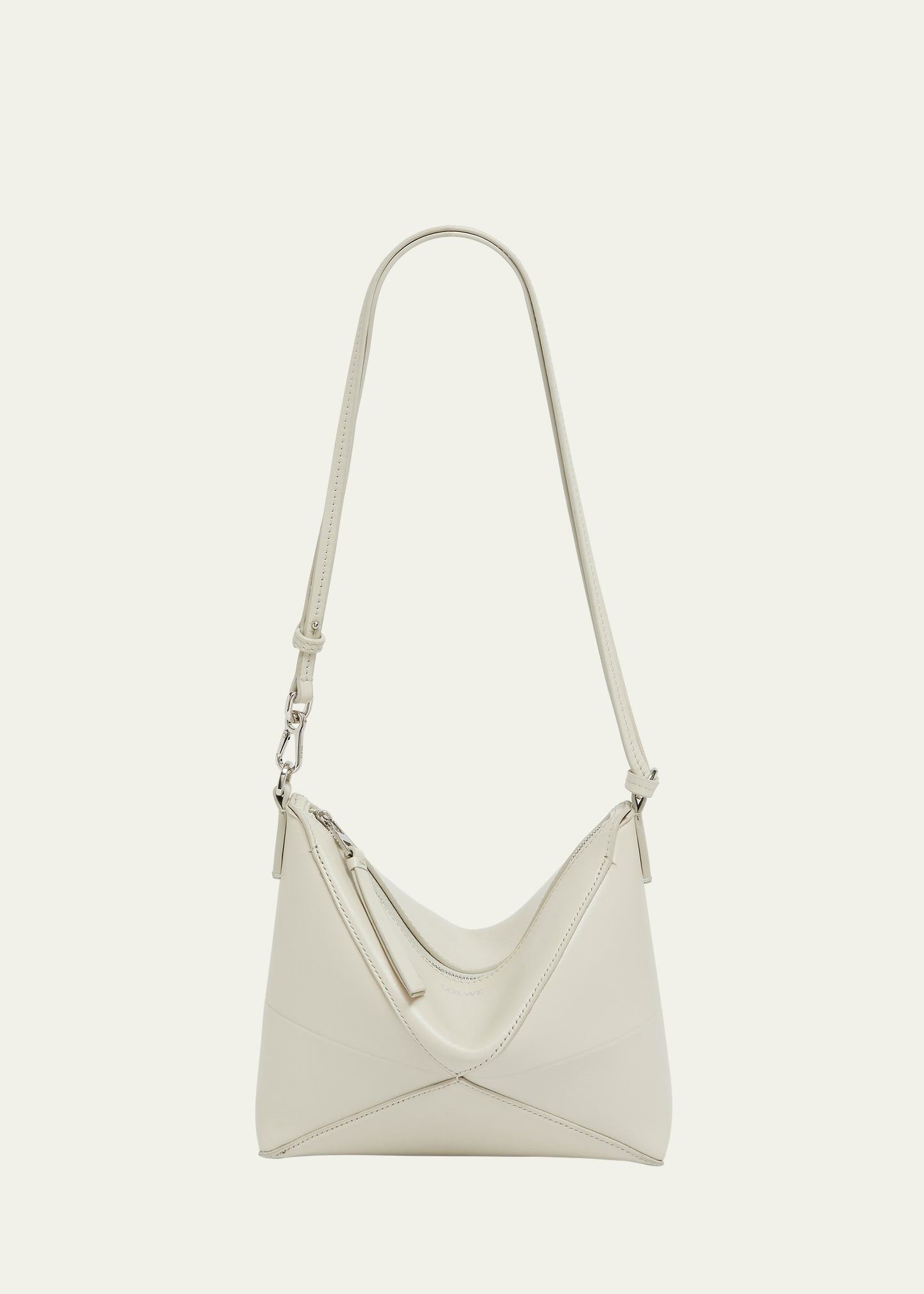 Loewe Puzzle Fold Leather Pouch Shoulder Bag