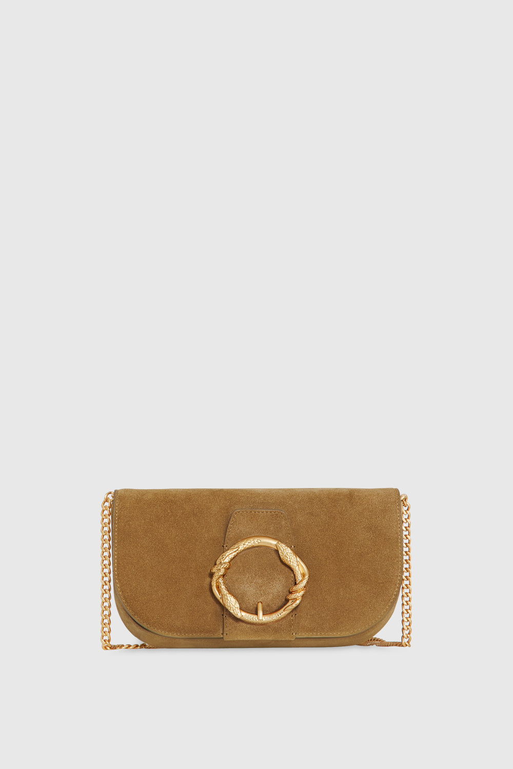 Rebecca Minkoff Snake Ring Crossbody Bag In Honey