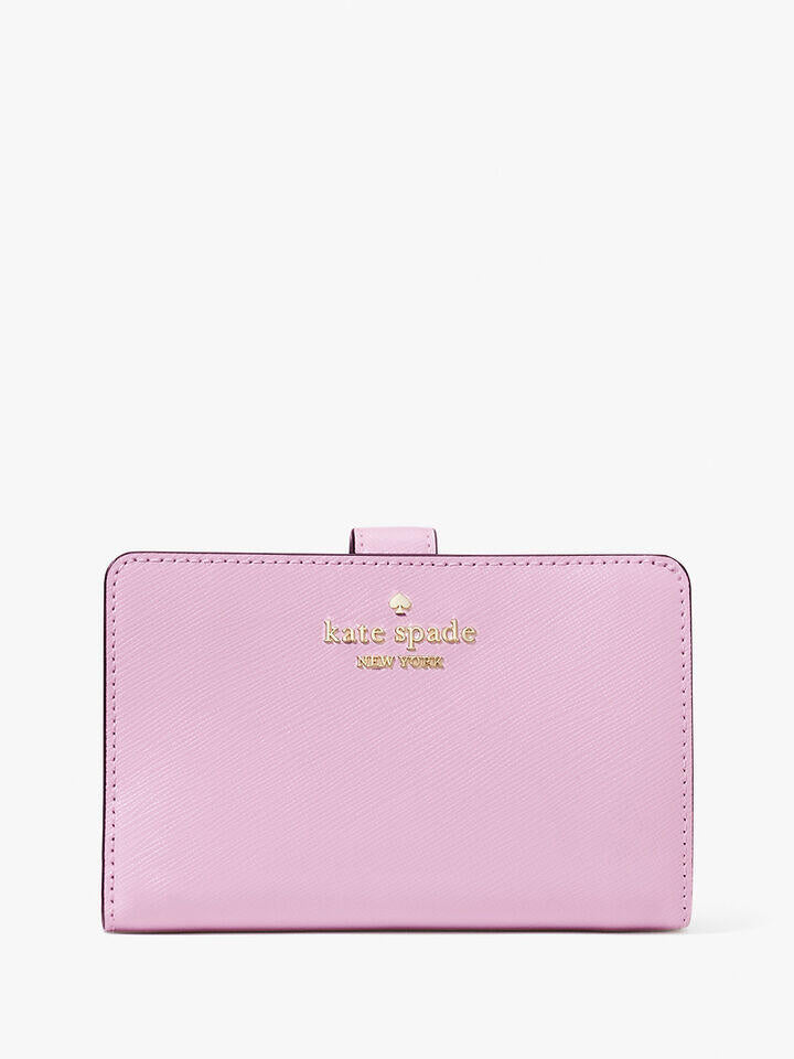 Kate Spade Au Madison Saffiano Leather Medium Compact Bifold Wallet