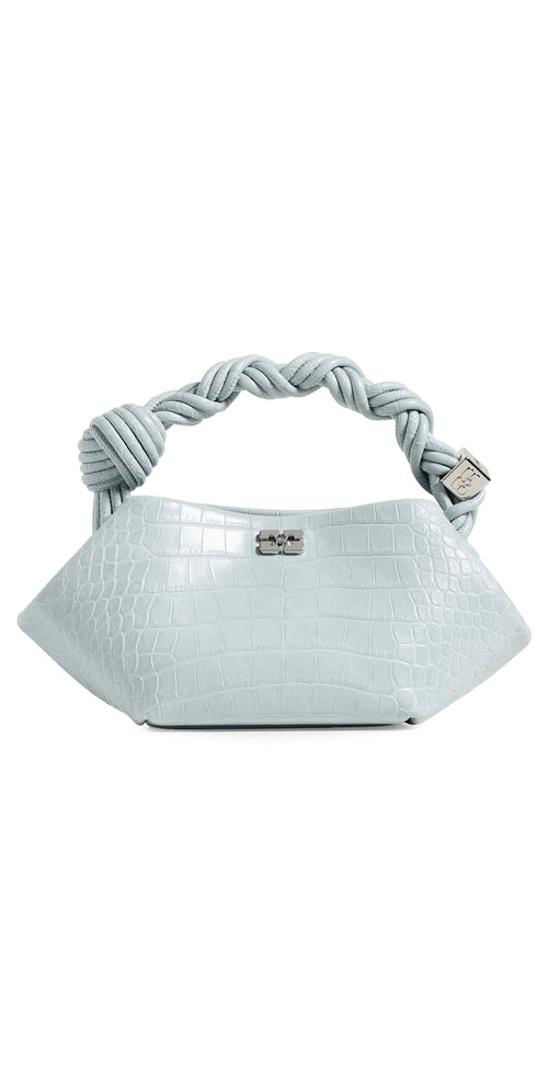 Bou Mini Croco Bag Delicate Blue One Size
