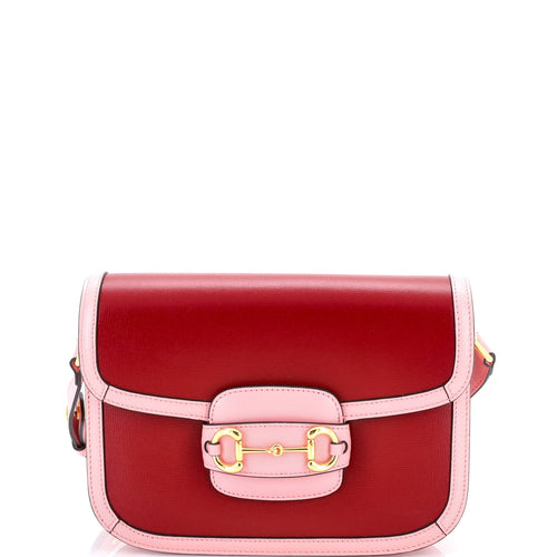 GUCCI Horsebit 1955 Shoulder Bag Leather Small