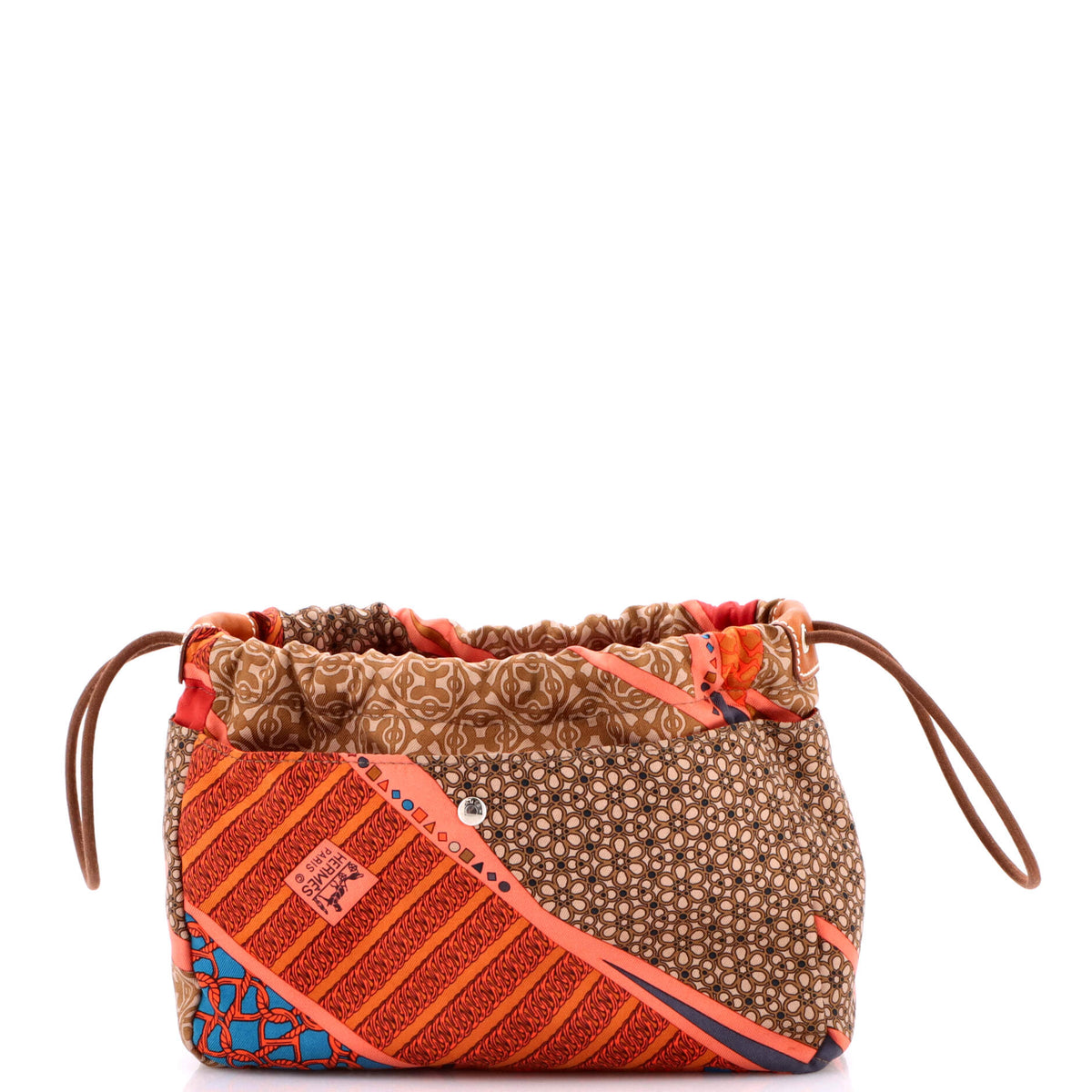 Herm?s Fourbi Pouch Silk with Barenia 20