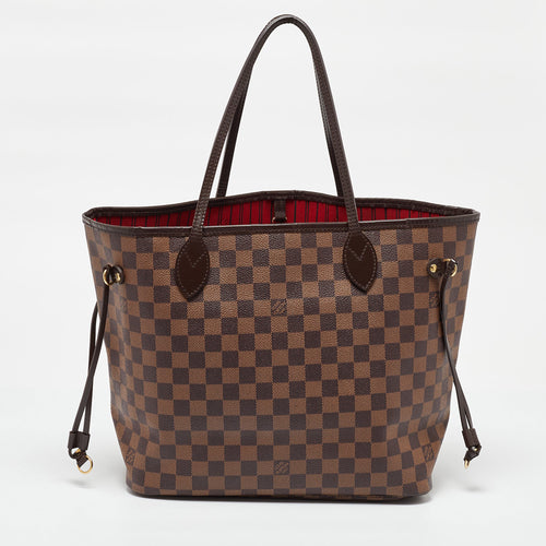 Damier Ebene Canvas Neverfull MM Bag