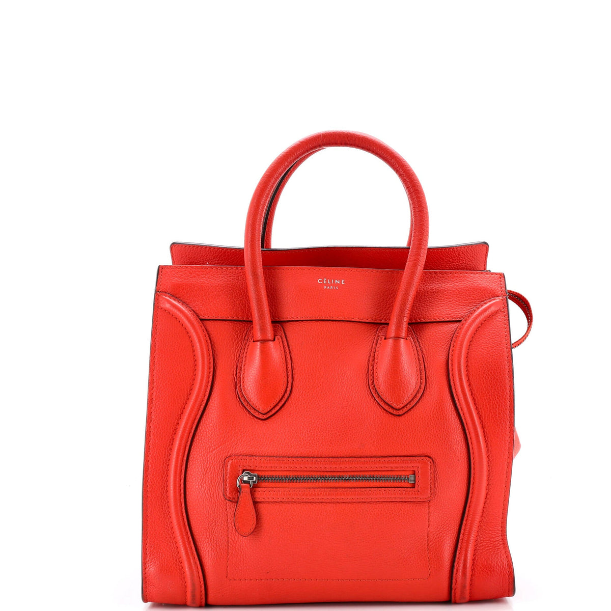 Celine CELINE Luggage Bag Grainy Leather Mini