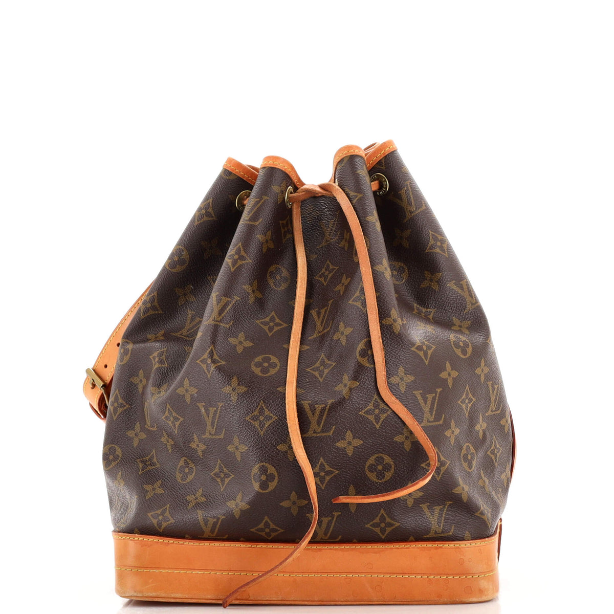 Louis Vuitton Noe Handbag Monogram Canvas Large