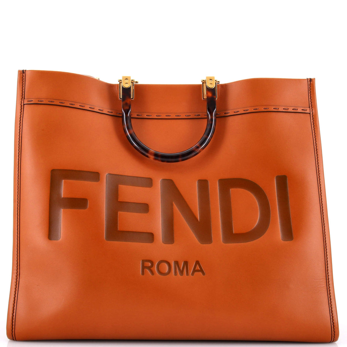 Fendi FENDI Sunshine Shopper Tote Leather Large