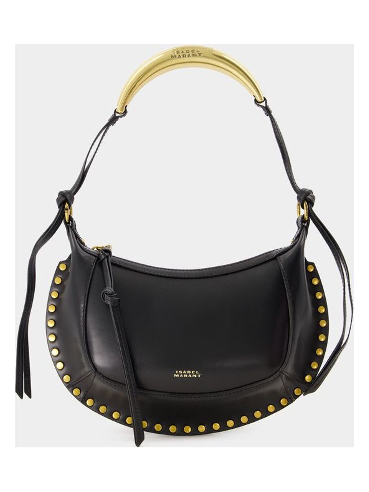 Isabel Marant Women's Oskan Moon in Black/Gold | PP0003FA Color B2C11MBKGO