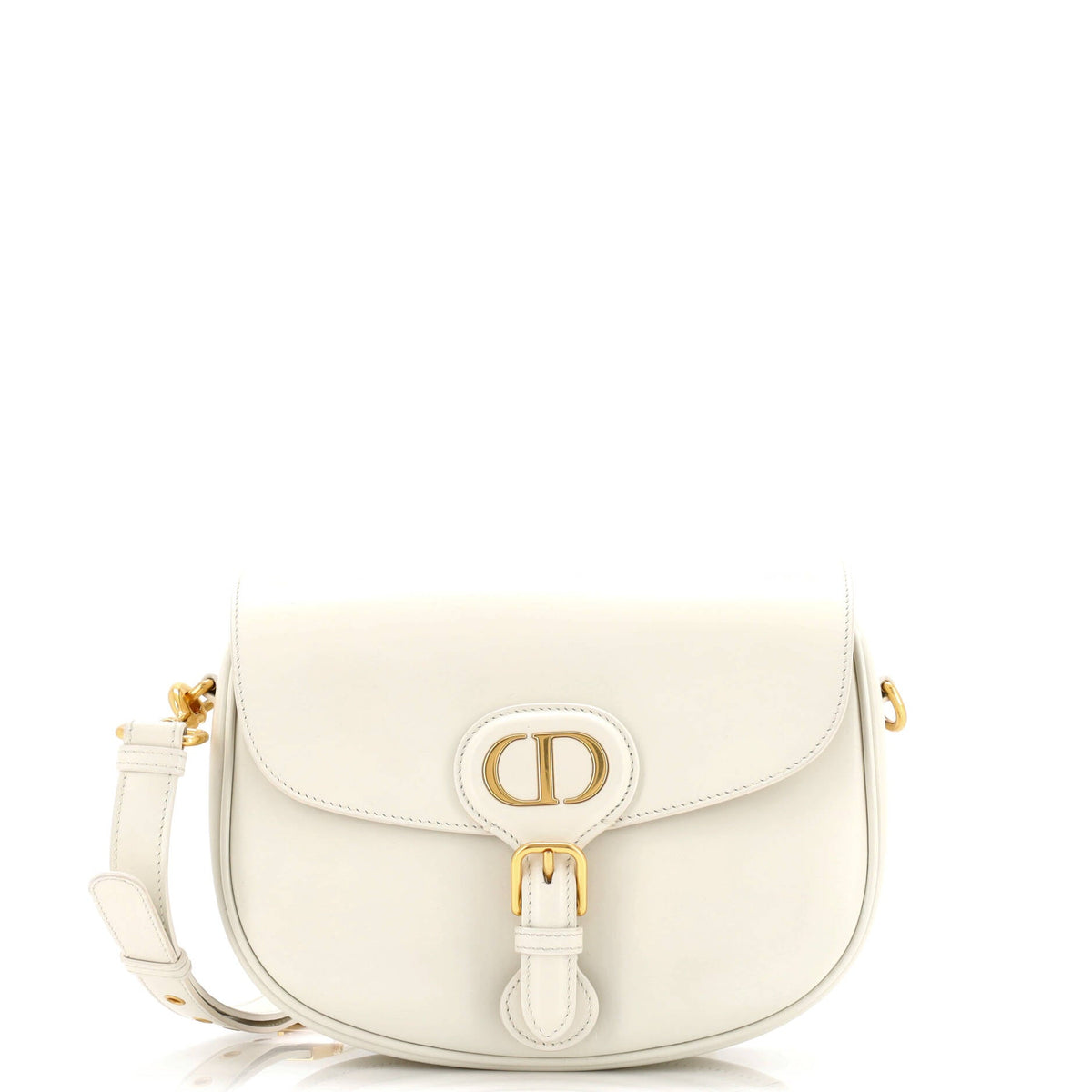 Christian Dior Bobby Flap Bag Leather Medium