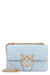 Women's Love Bag Leather Mini Crossbody Bag in Light Blue | 100074A1UR Color E57Q