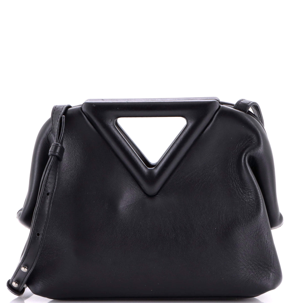 Bottega Veneta Point Shoulder Bag Leather Small