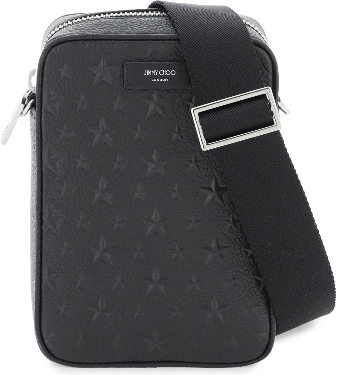 Jimmy Choo Men's Kimi Camera Bag in Black | KIMICAMERAEMG