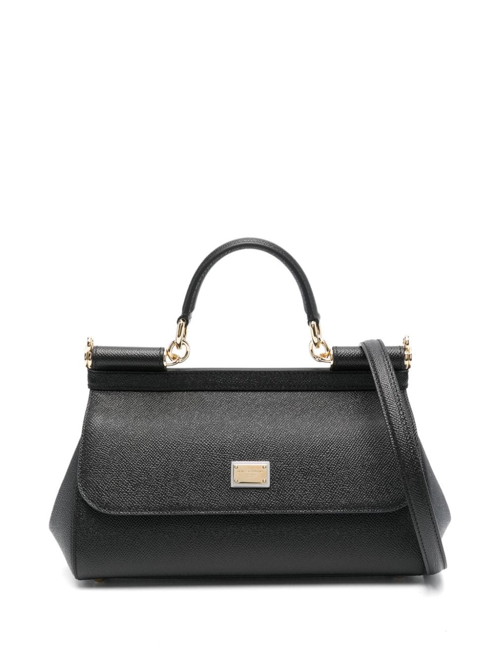 Dolce & Gabbana Women's Sicily Shoulder Bag in Black | Size UNI | BB7652A100180999