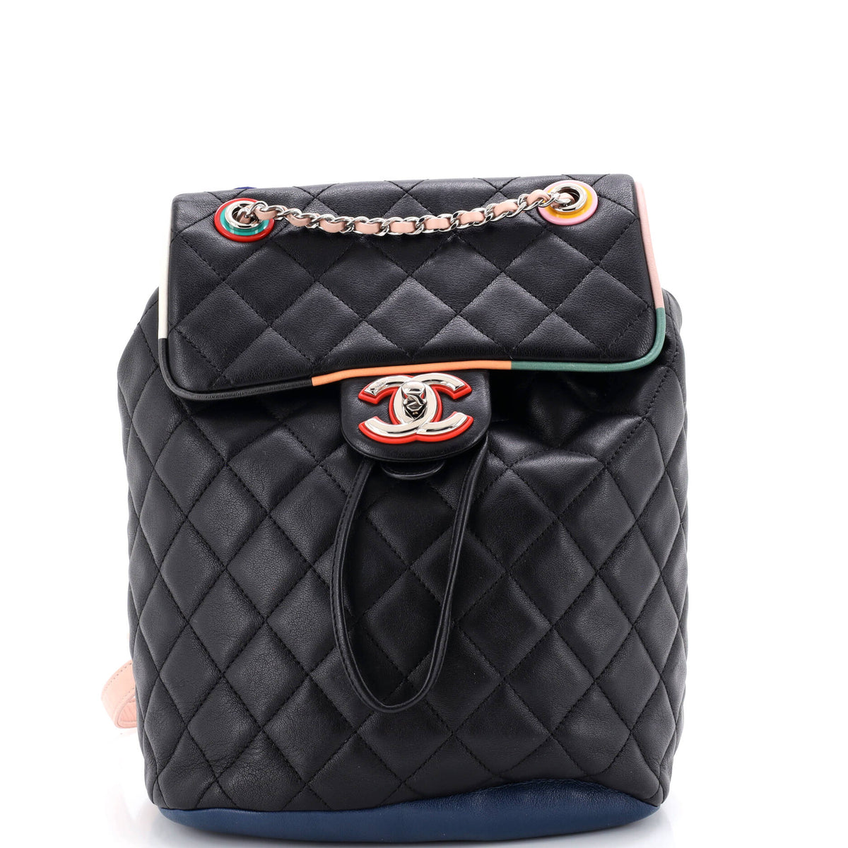 Chanel CHANEL Cuba Urban Spirit Backpack Quilted Lambskin Small