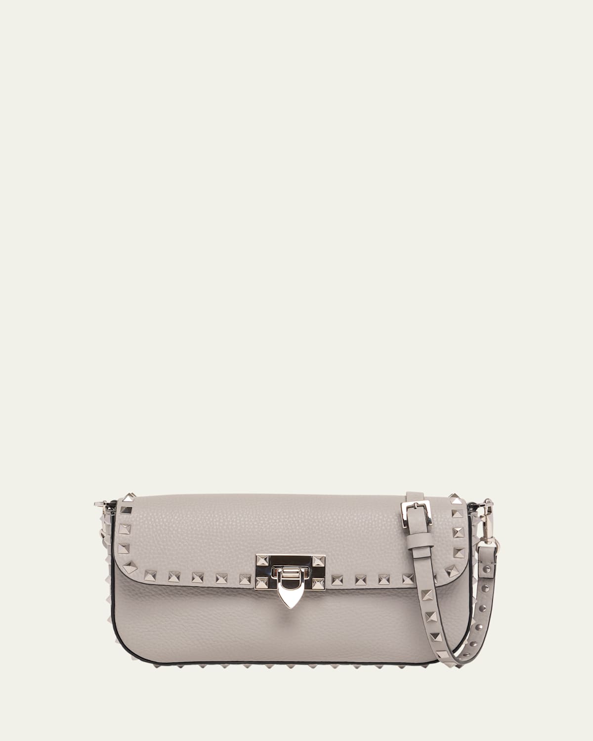 Valentino Rockstud Medium Calfskin Crossbody Bag