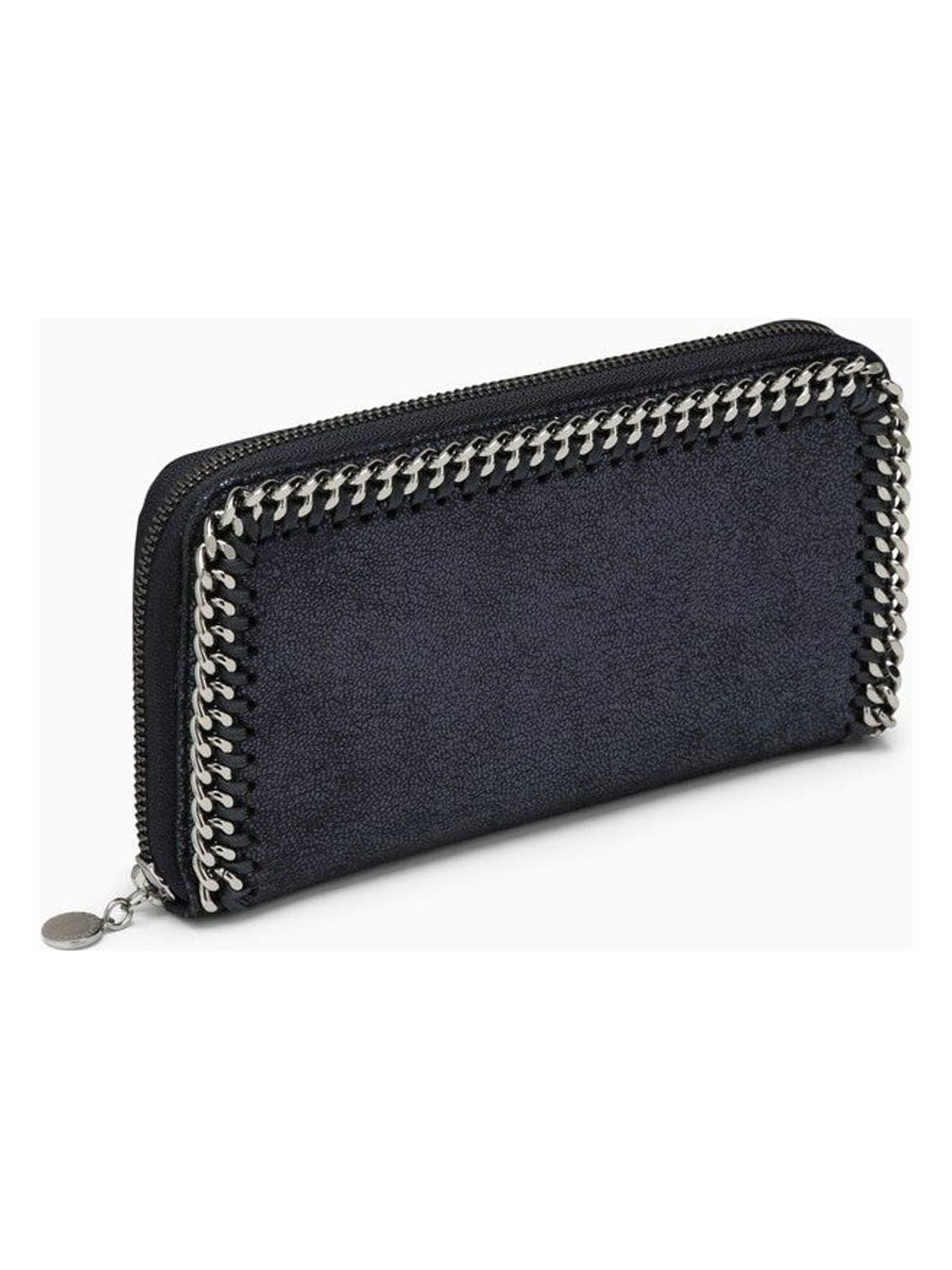 Stella Mccartney Women's Falabella Ink Zip-Around Wallet in Blue | 434750W9056