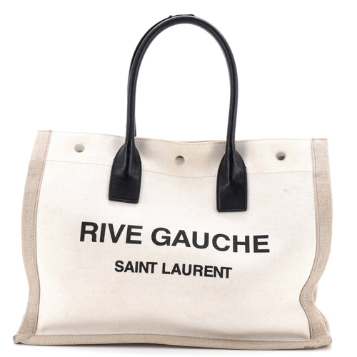 Rive Gauche Shopper Tote Canvas Small