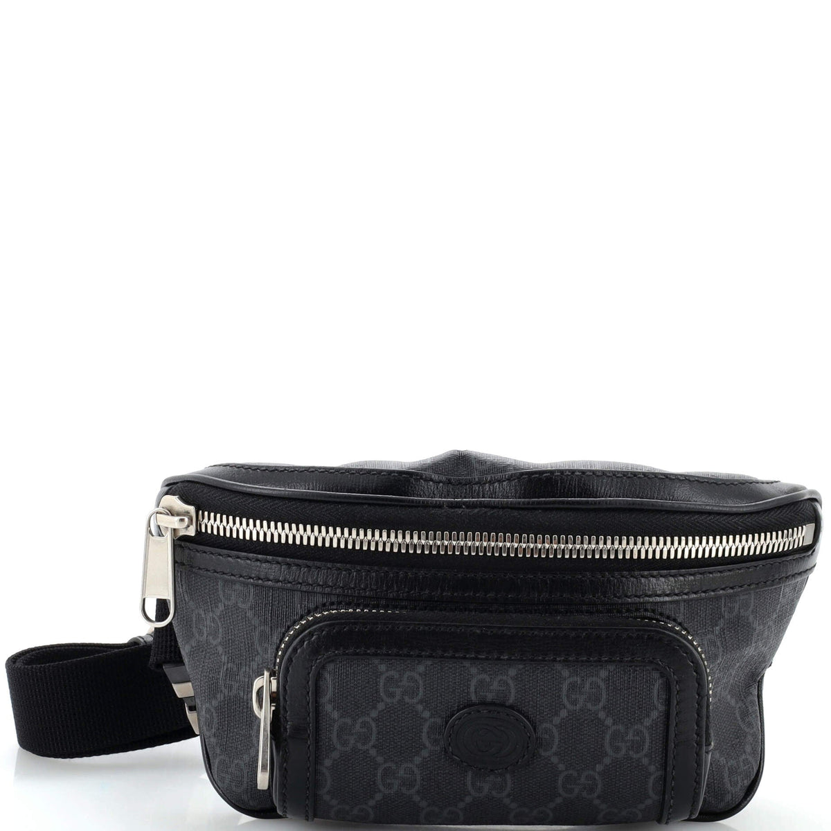Gucci GUCCI Interlocking G Patch Belt Bag GG Coated Canvas