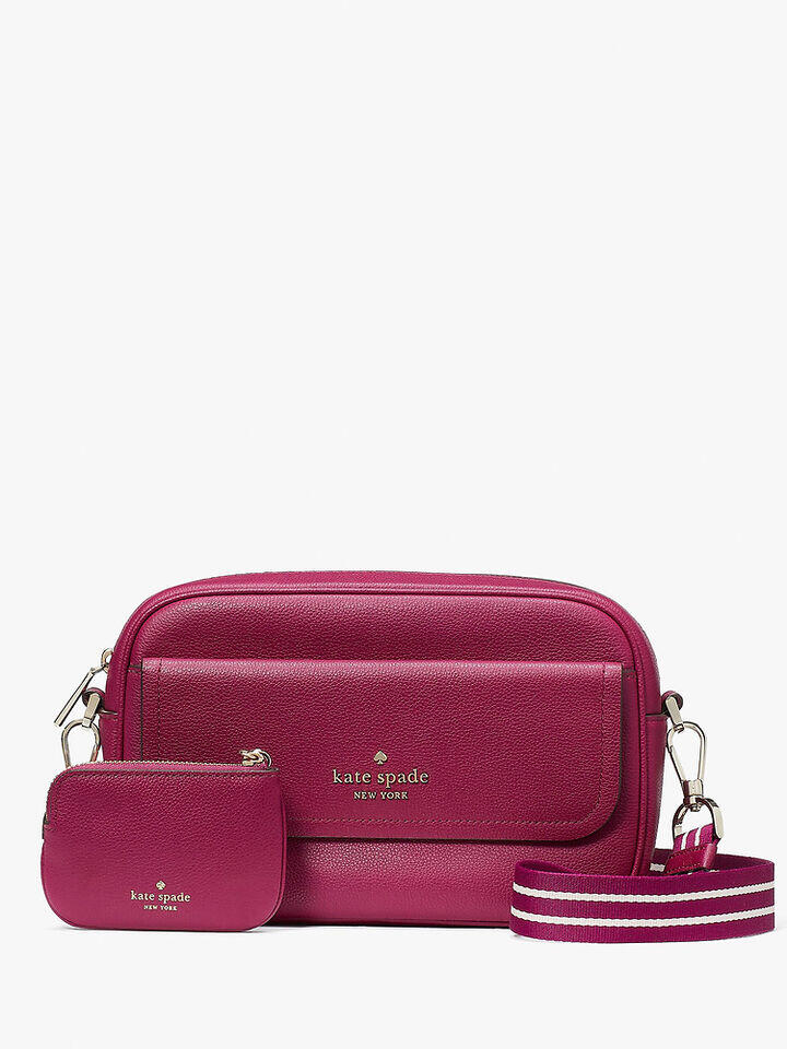 Kate Spade Au Rosie Pebbled Leather Flap Camera Bag