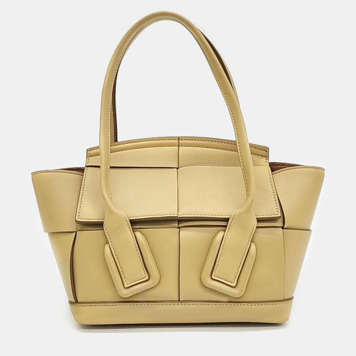 Bottega Veneta Intrecciato Leather Small Arco Tote Bag