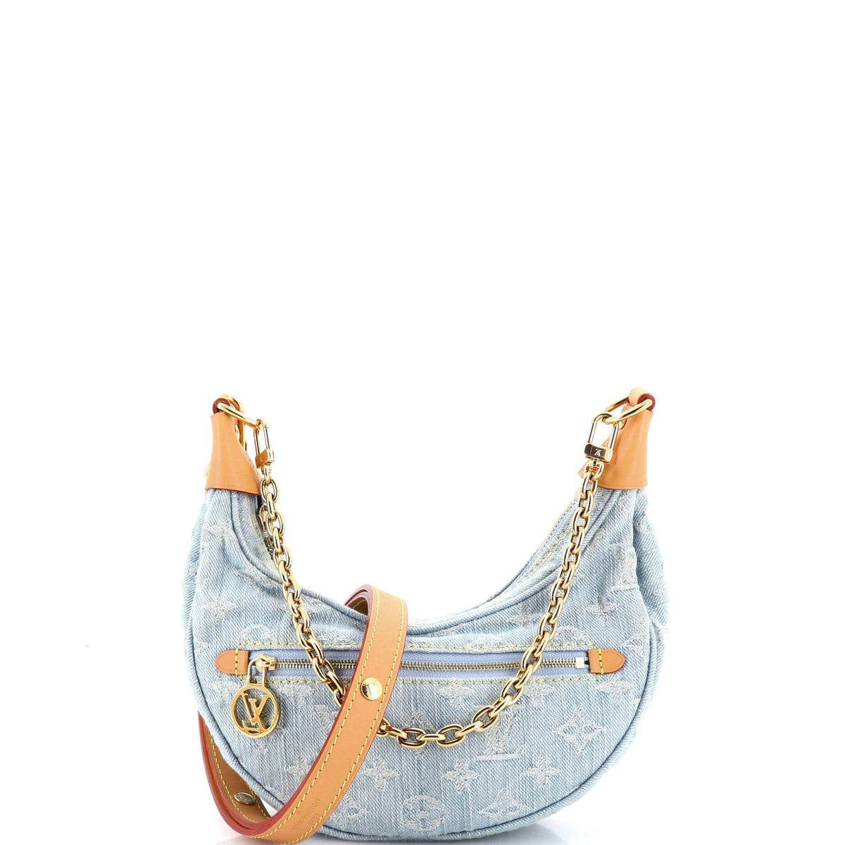 Louis Vuitton Loop Handbag Monogram Denim