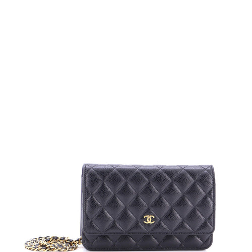 CHANEL Wallet on Chain Quilted Caviar