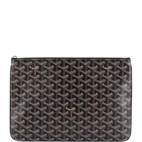 GOYARD Senat Zip Pouch Coated Canvas MM