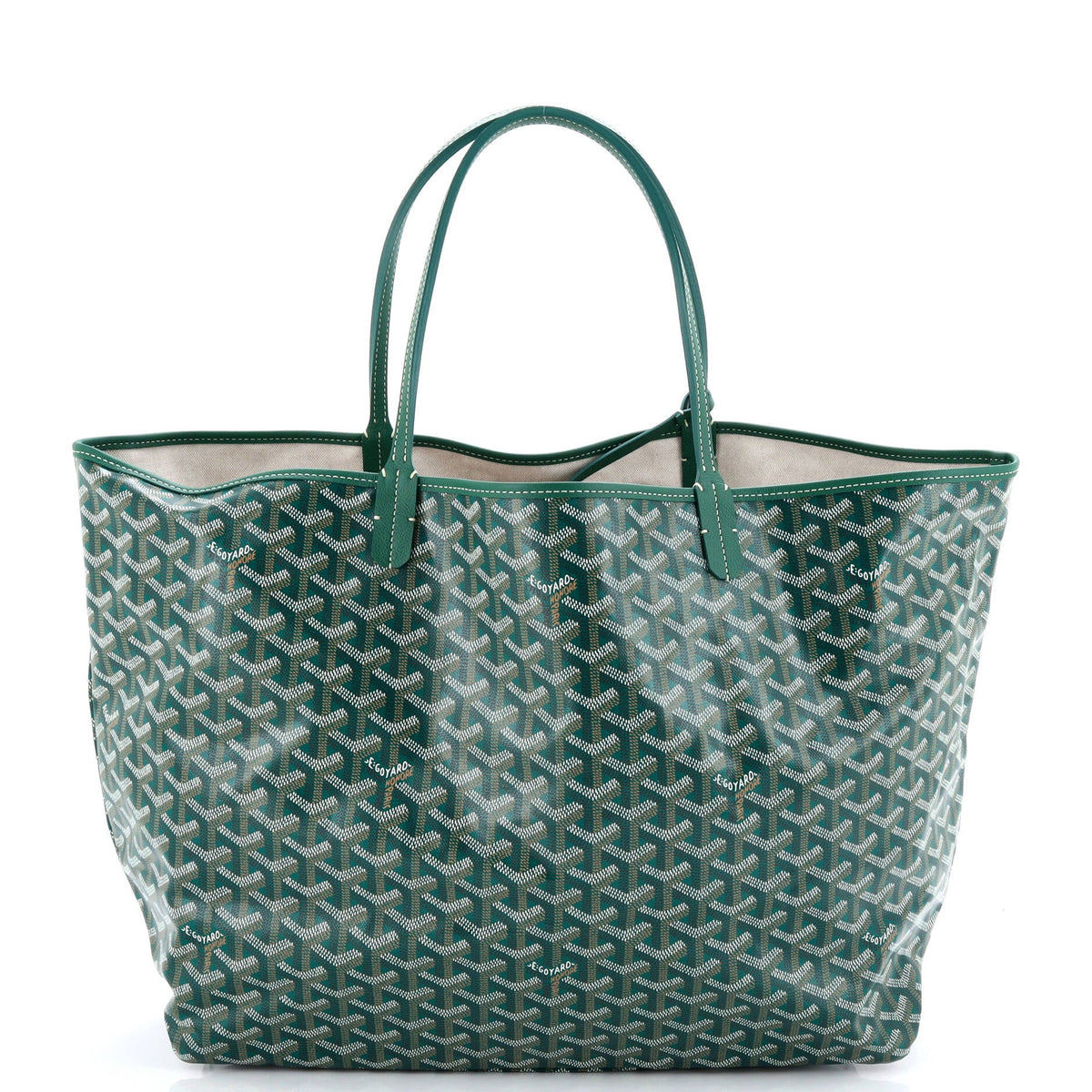 Goyard GOYARD Saint Louis Tote Coated Canvas GM