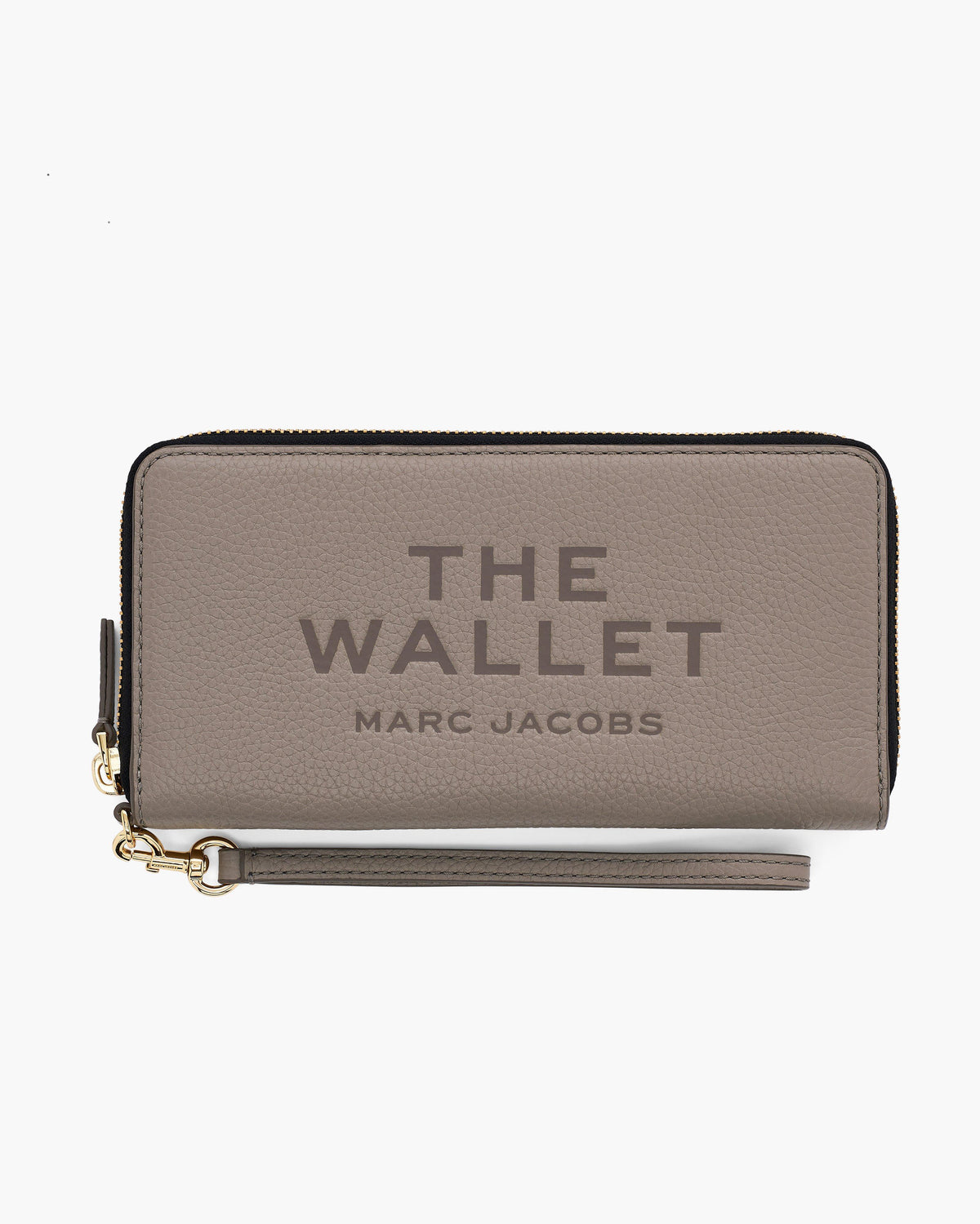 Marc Jacobs Marc Jacobs The Leather Continental Wallet in Cement
