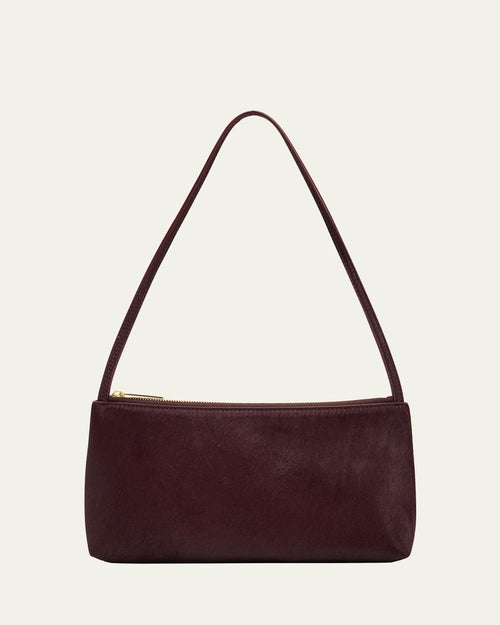 Gaia Animal-Print Calf Hair Shoulder Bag