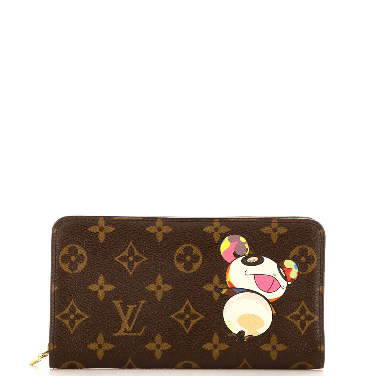 Louis Vuitton Porte-Monnaie Zippy Wallet Limited Edition Monogram Murakami Panda