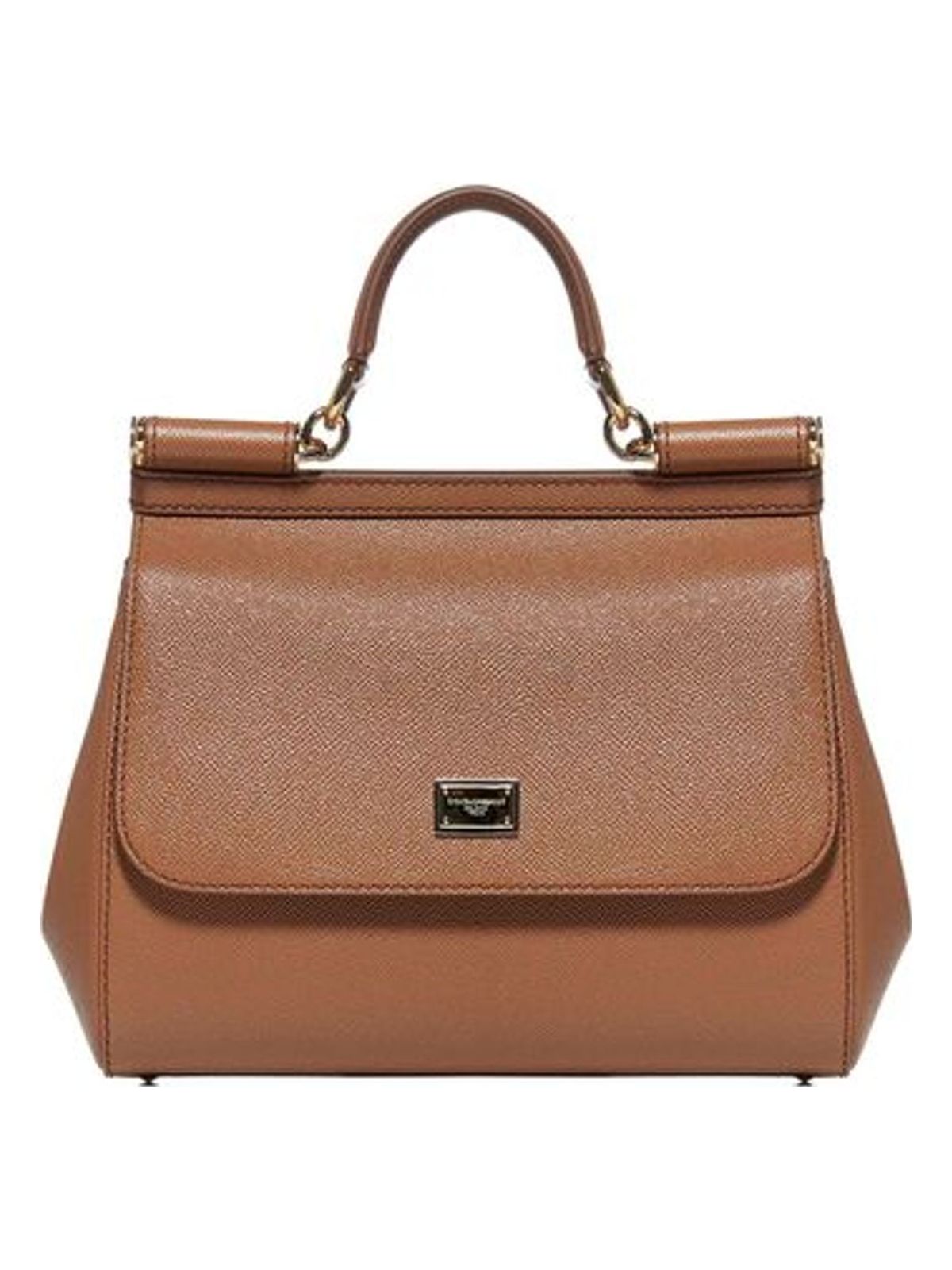Dolce & Gabbana Women's Medium Sicily Bag in Brown | BB6002A1001