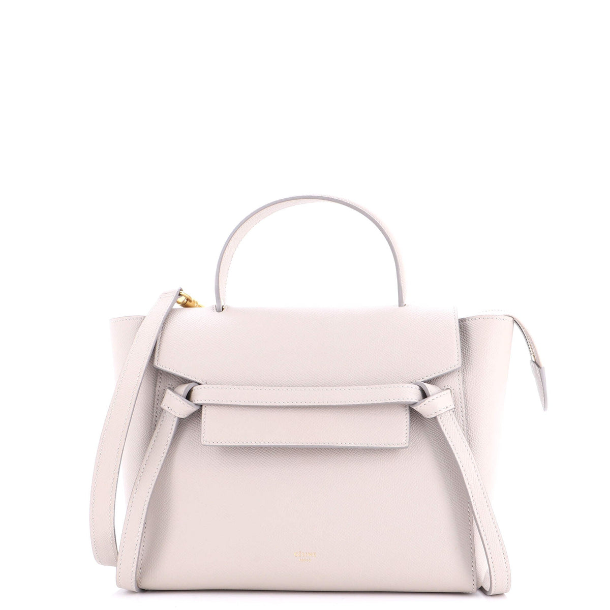 Celine CELINE Belt Bag Textured Leather Micro