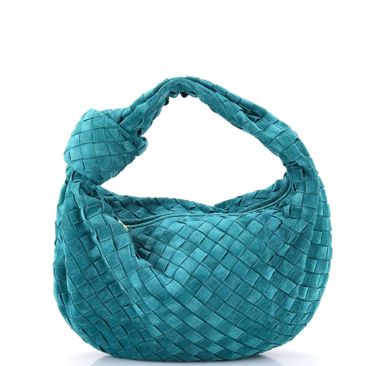 Bottega Veneta BV Jodie Hobo Intrecciato Suede Teen