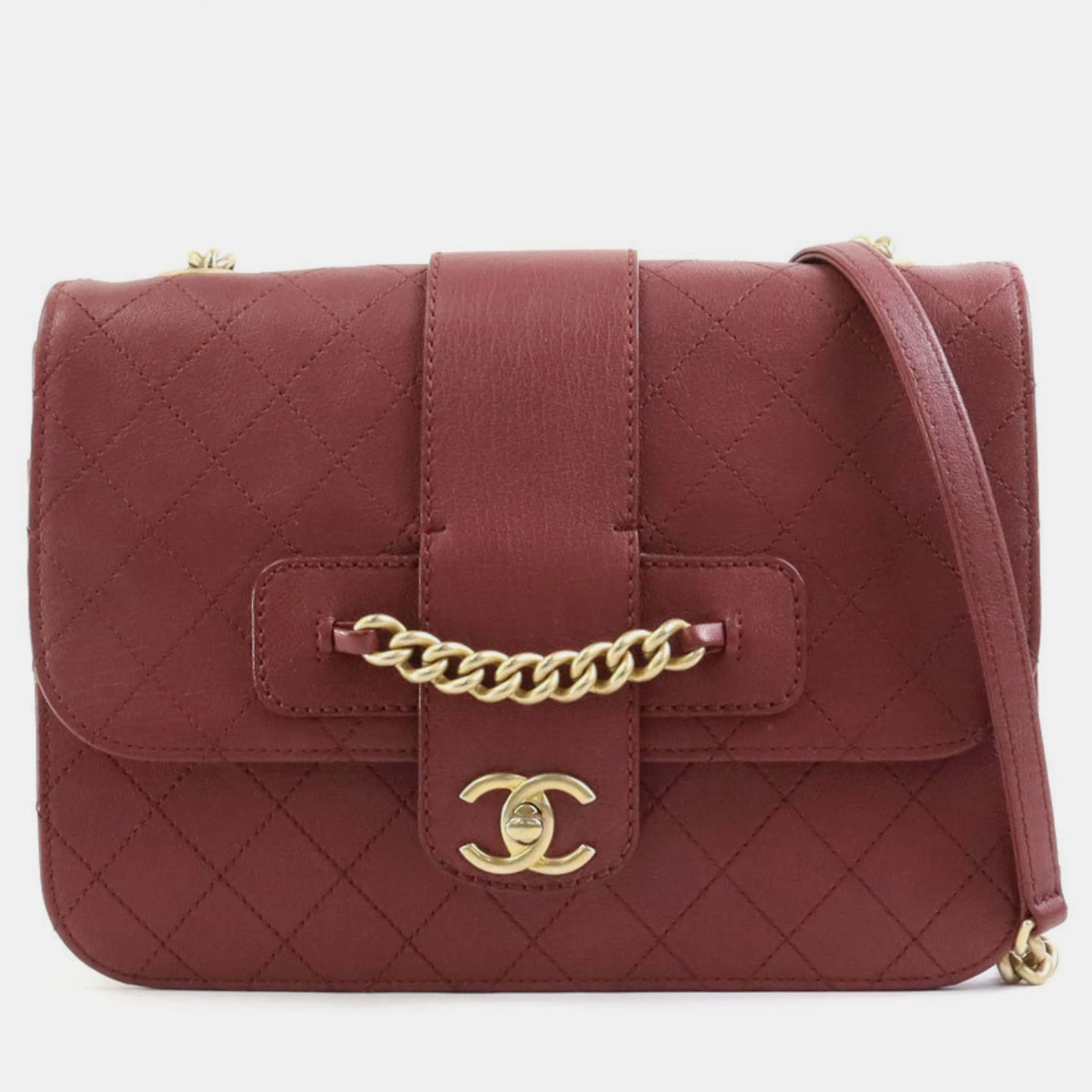 Chanel Canvas  Flap Bag Shoulder Bags