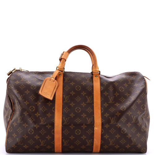 Keepall Bandouliere Bag Monogram Canvas 50
