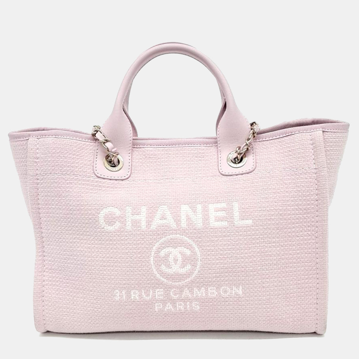 Chanel Deauville Tote And Shoulder Bag