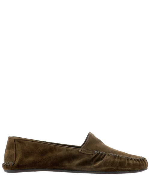 Men's Top Velour Slippers in Brown | Size 40 | PORTCOFFEE