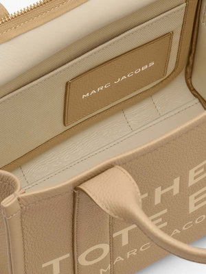 Marc Jacobs Babe Top Handle Grained Calf Leather Tote Bag - Camel
