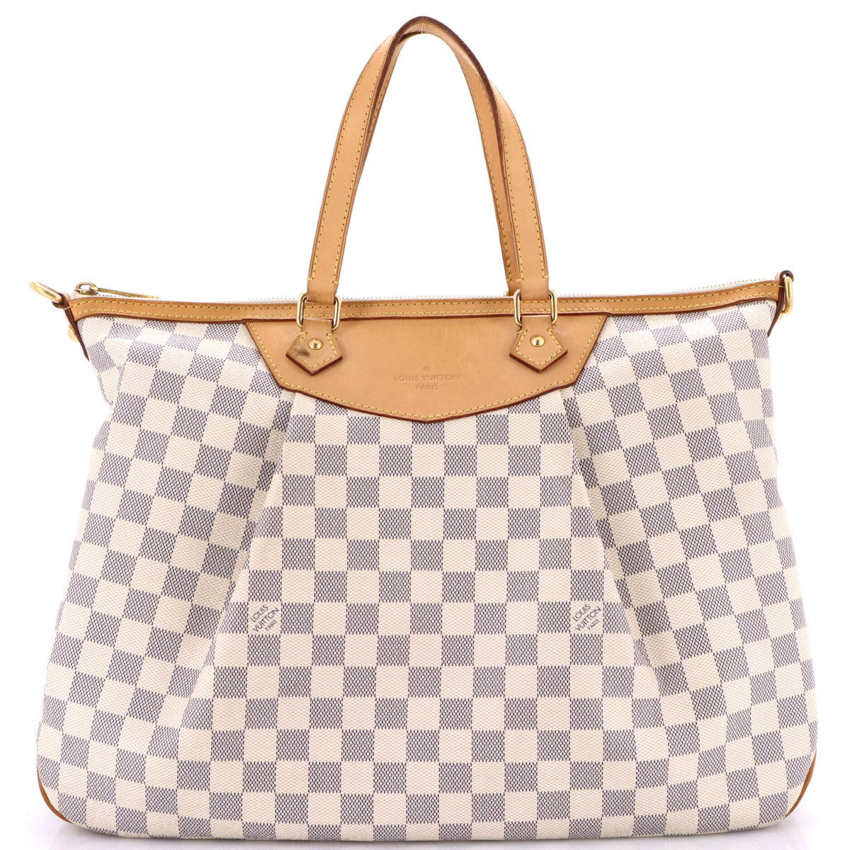 Louis Vuitton Siracusa Handbag Damier GM