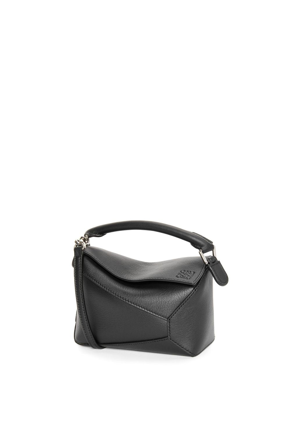 Women's Puzzle Edge Mini Bag in Black | A510P88X26